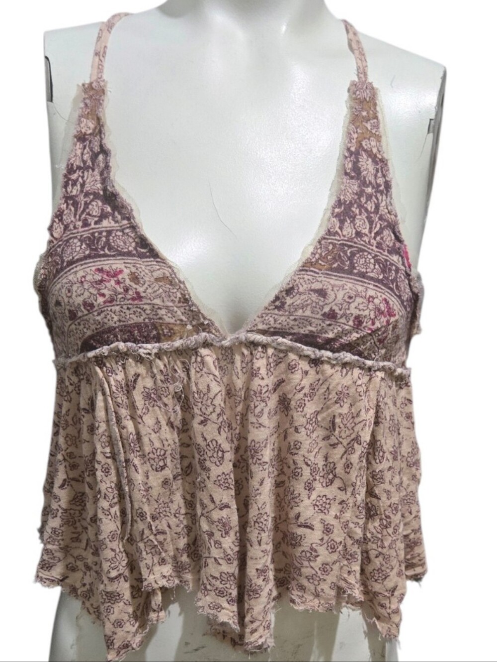 Ecote Urban Outfitters Floral Top Y2K Boho Cottagecore